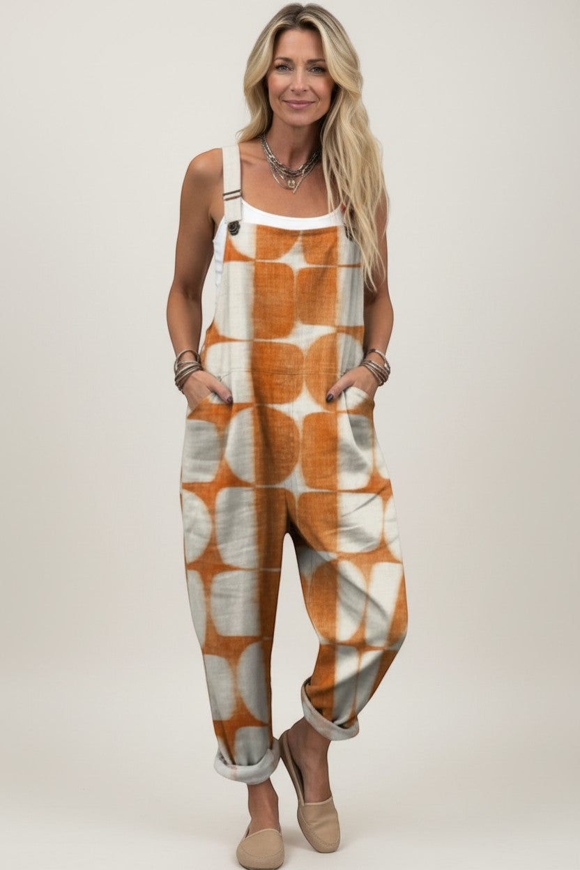Tilde - Pantalones con peto cómodos y estampados