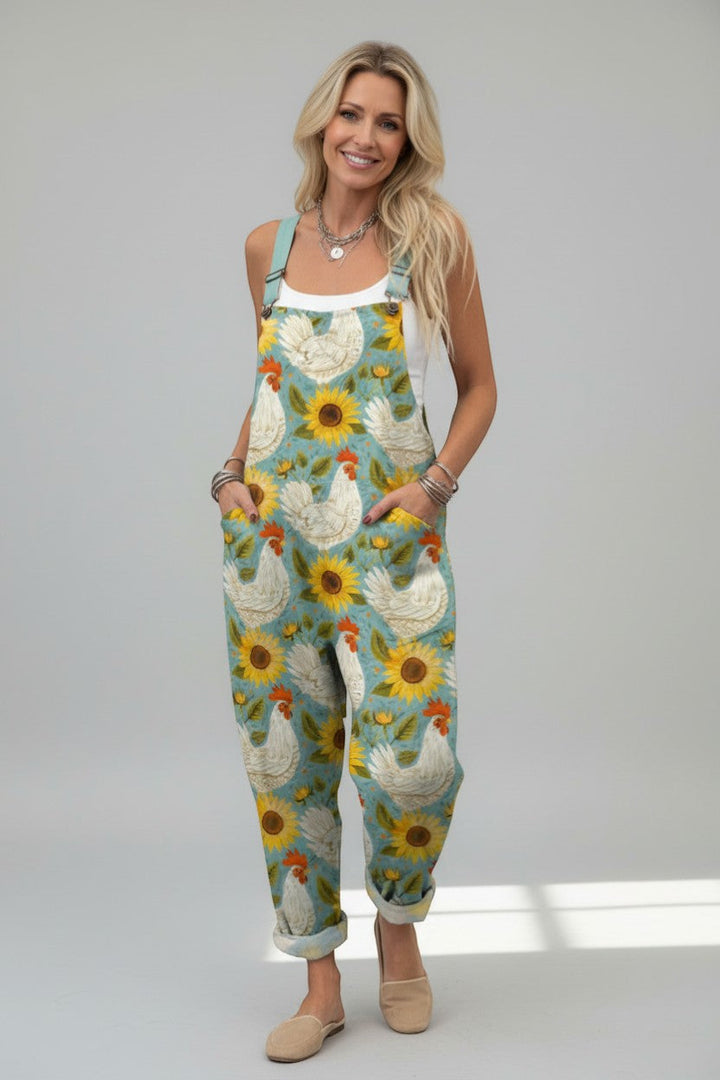 Juliane - Pantalones con peto cómodos y estampados