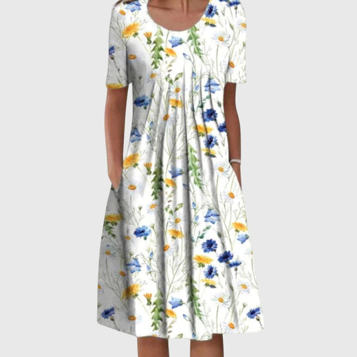 Mary™ | Vestido Elegante con Diseño Cruzado