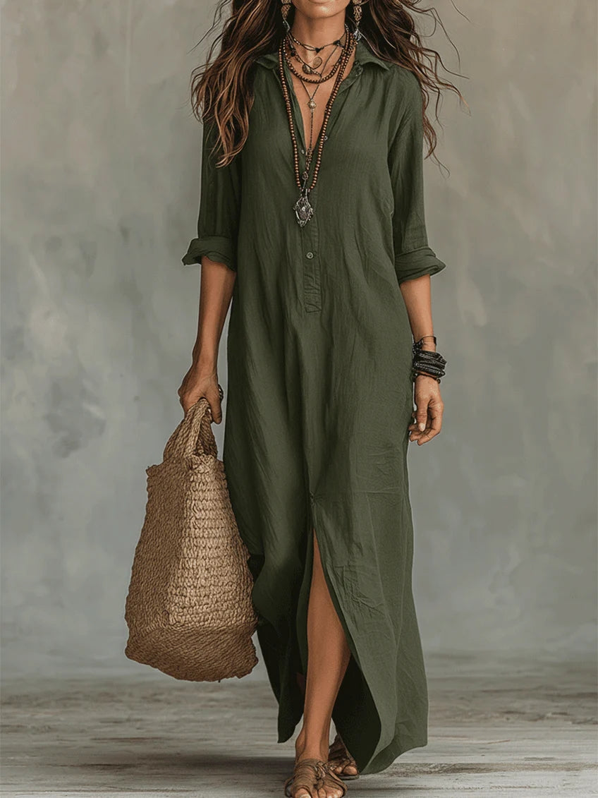 Soline™ | Vestido largo holgado