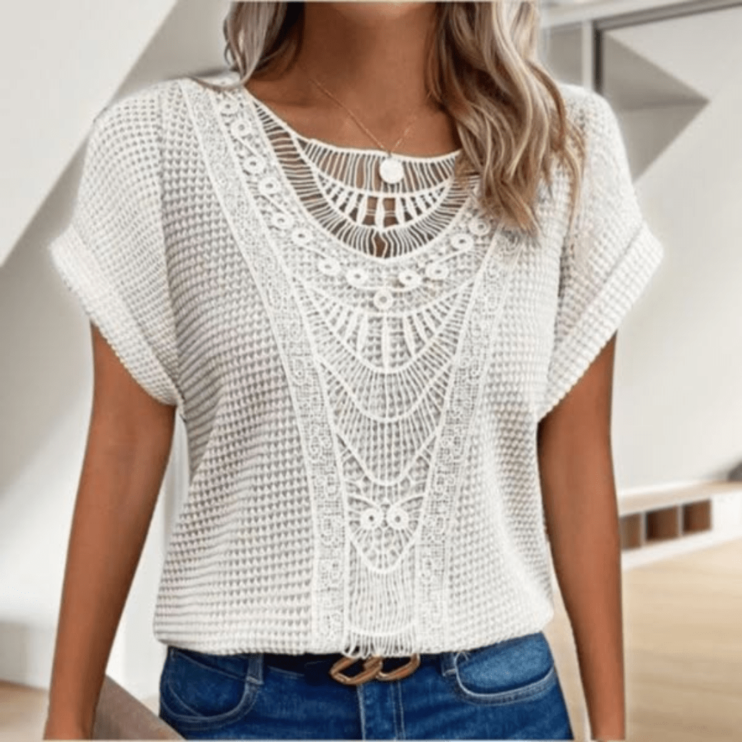 SIMONE | Elegante Top Al Estilo Ibiza
