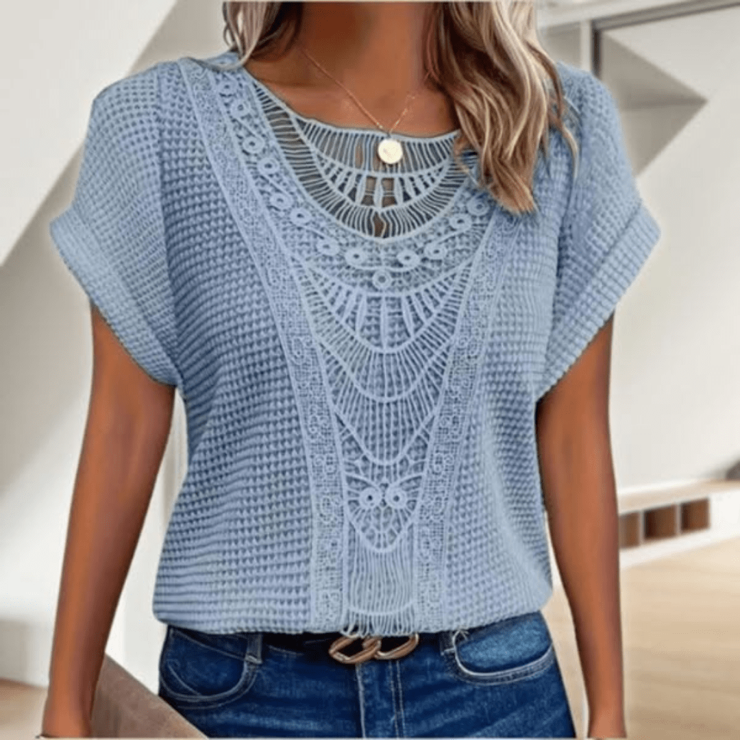 SIMONE | Elegante Top Al Estilo Ibiza
