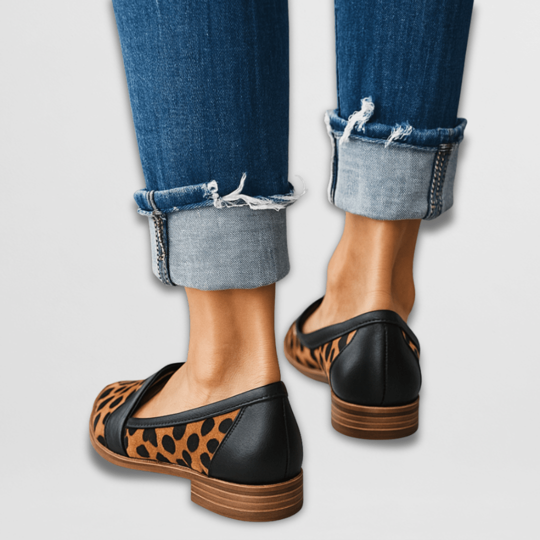 Helen | Zapatillas ortopédicas de gamuza suave