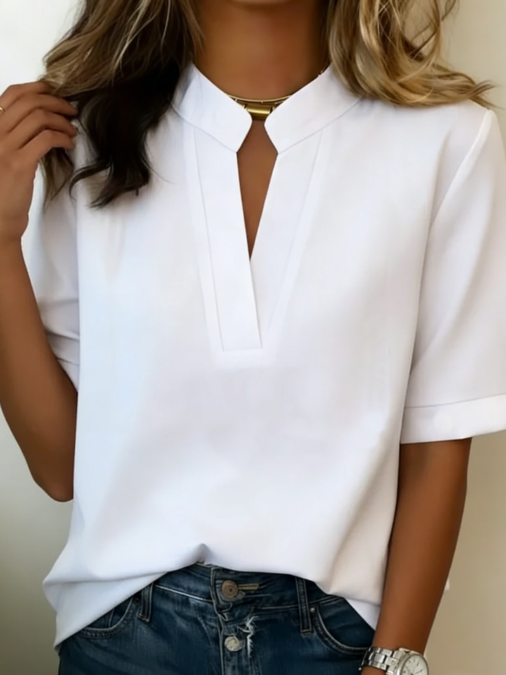 Élise | Blusa elegante con un cuello refinado