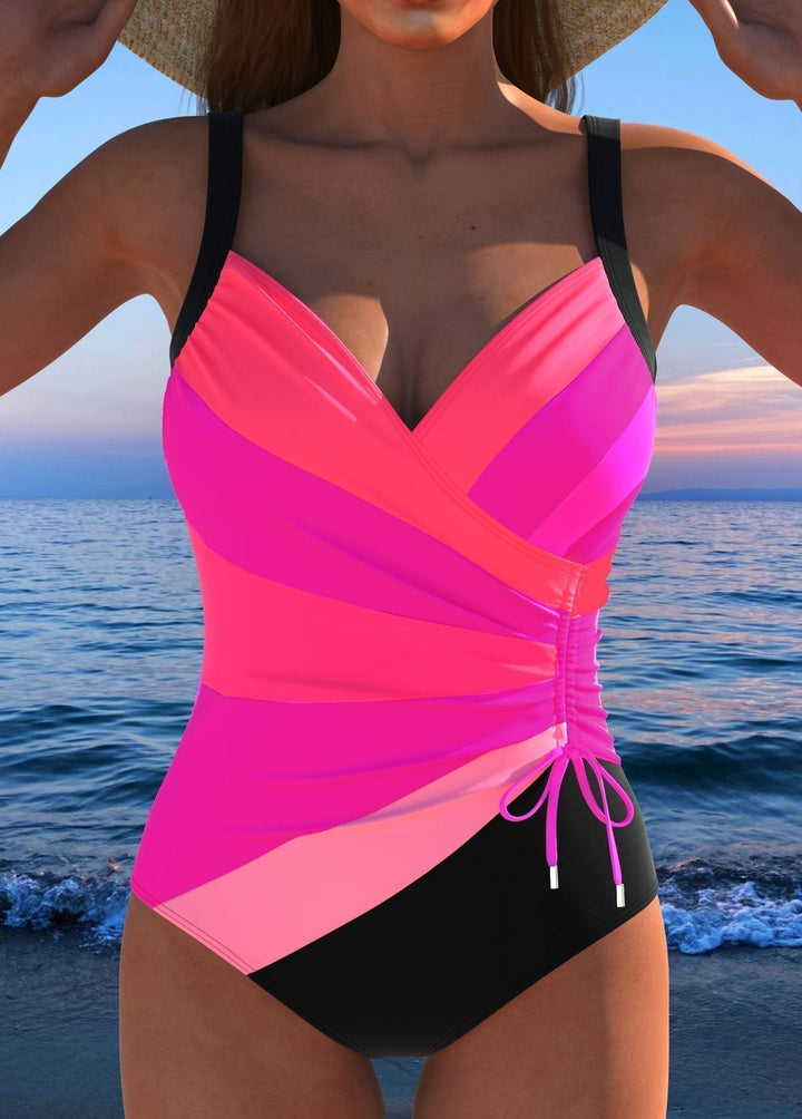 Éloria – Elegante bañador con estampado colorido