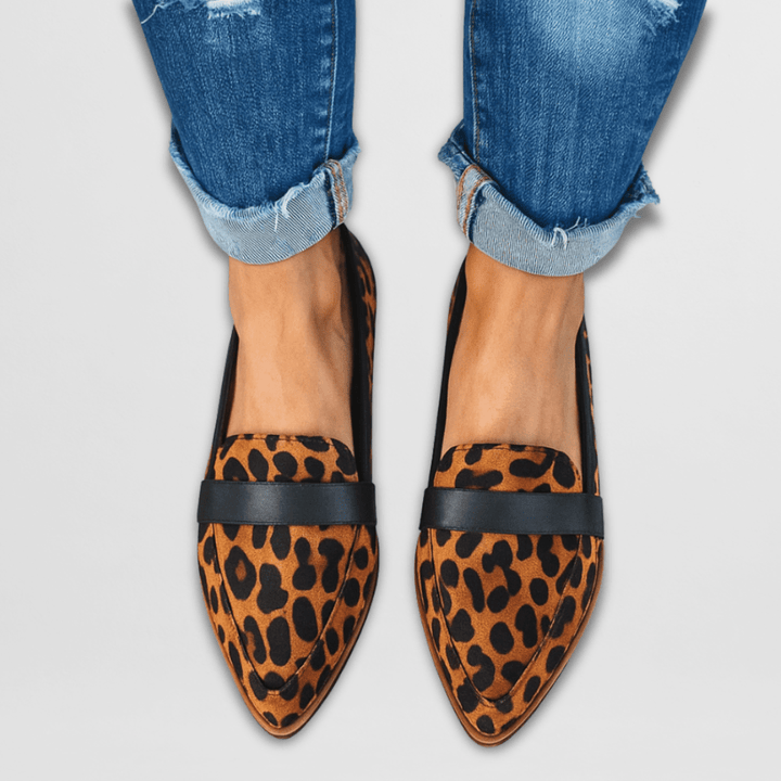 Helen | Zapatillas ortopédicas de gamuza suave
