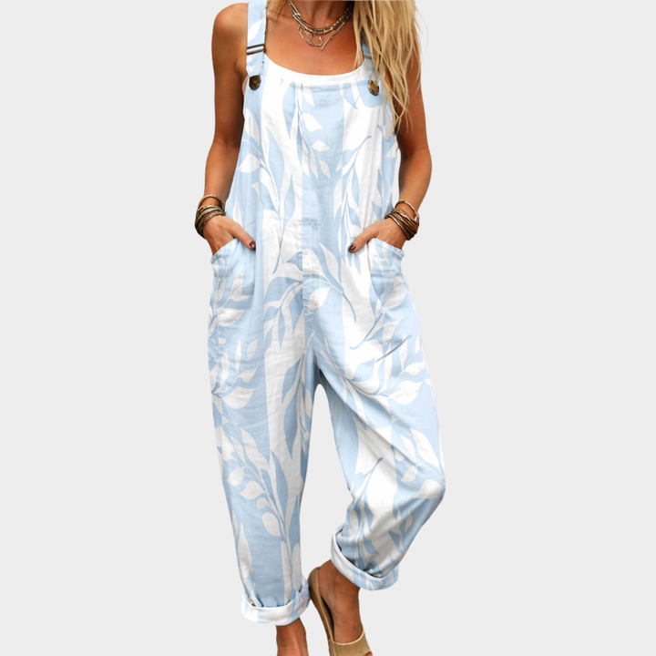 Camilla - Pantalones con peto cómodos y estampados