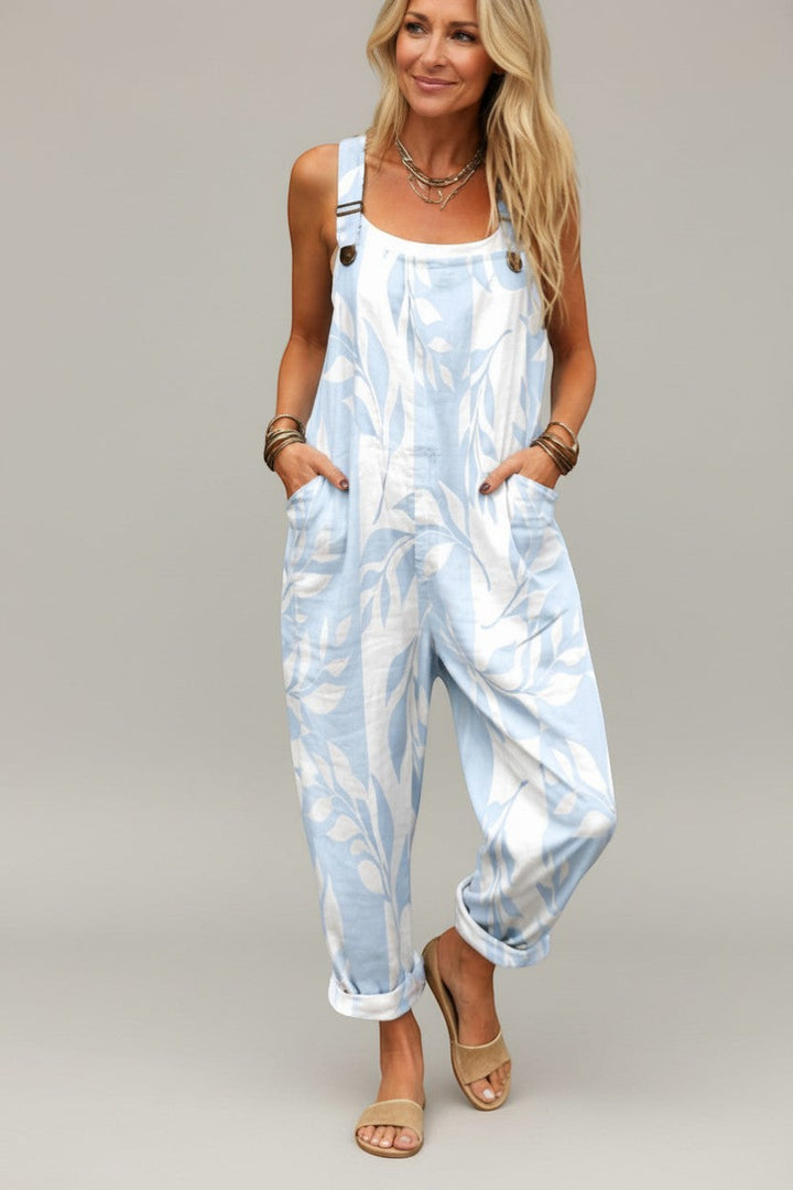 Camilla - Pantalones con peto cómodos y estampados