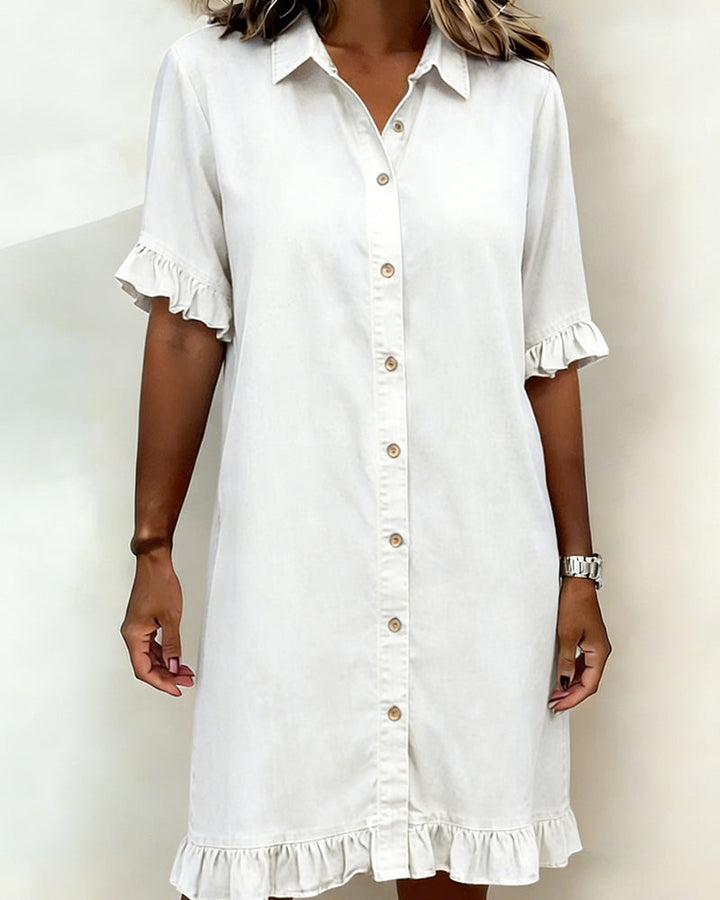 Lena | Vestido vaquero de corte holgado y estilo atemporal