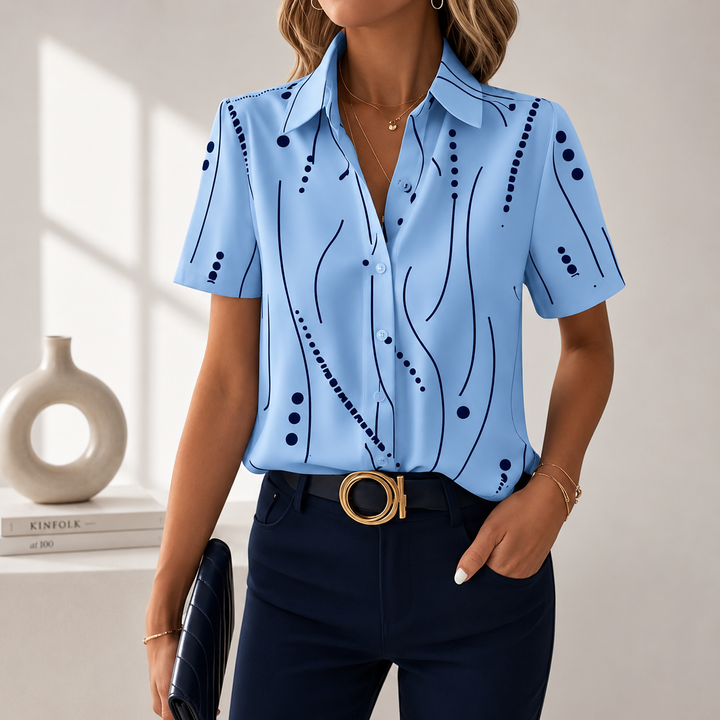Aveline Blusa abstracta