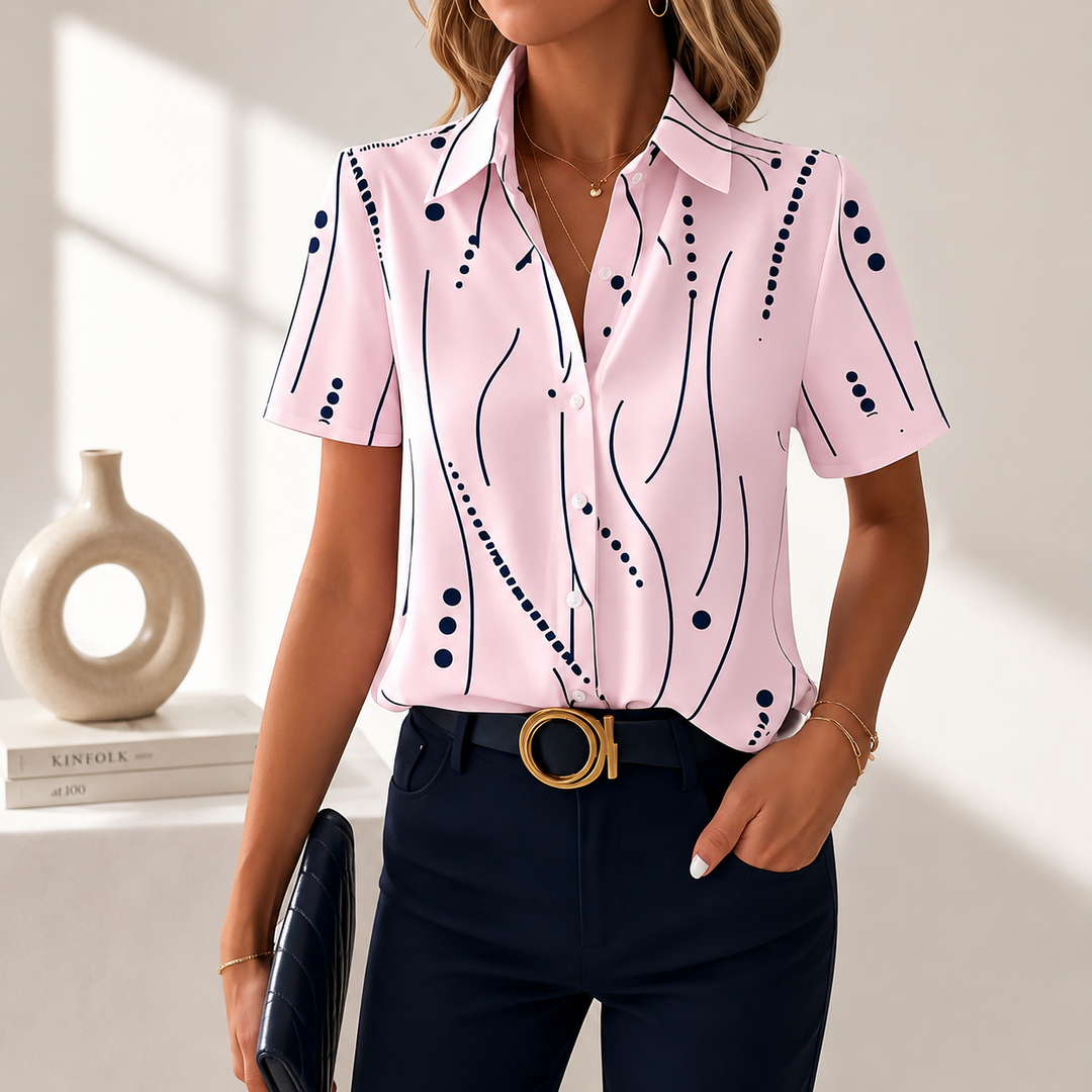 Aveline Blusa abstracta