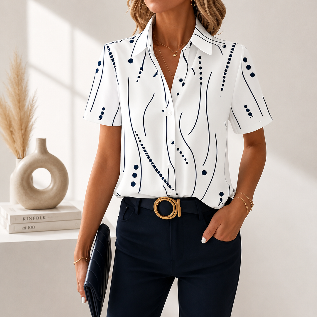 Aveline Blusa abstracta
