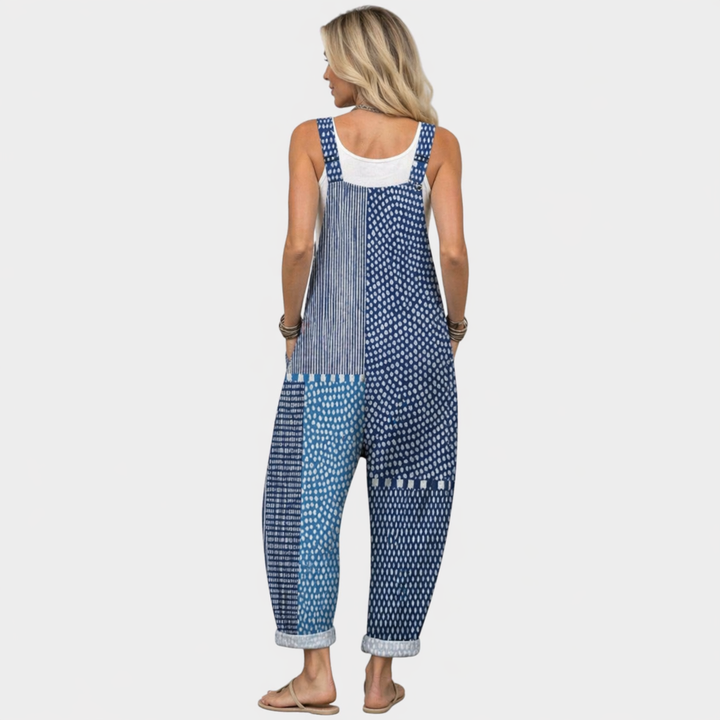 Lene - Pantalones con peto cómodos y estampados