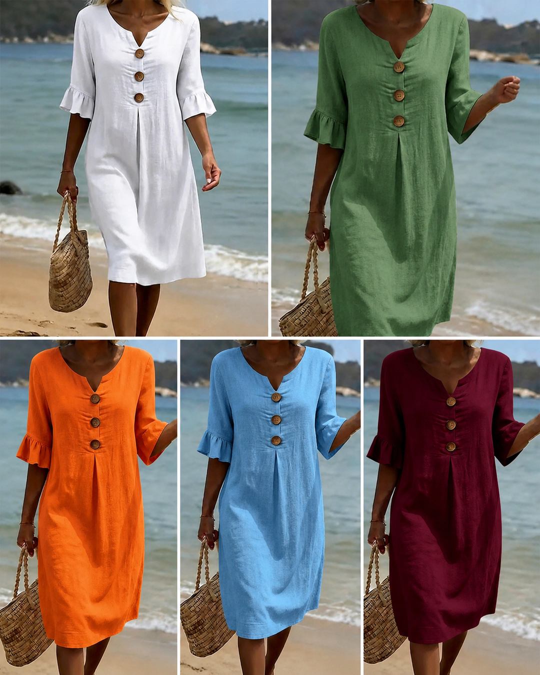 Luna | vestido informal – ligero y femenino