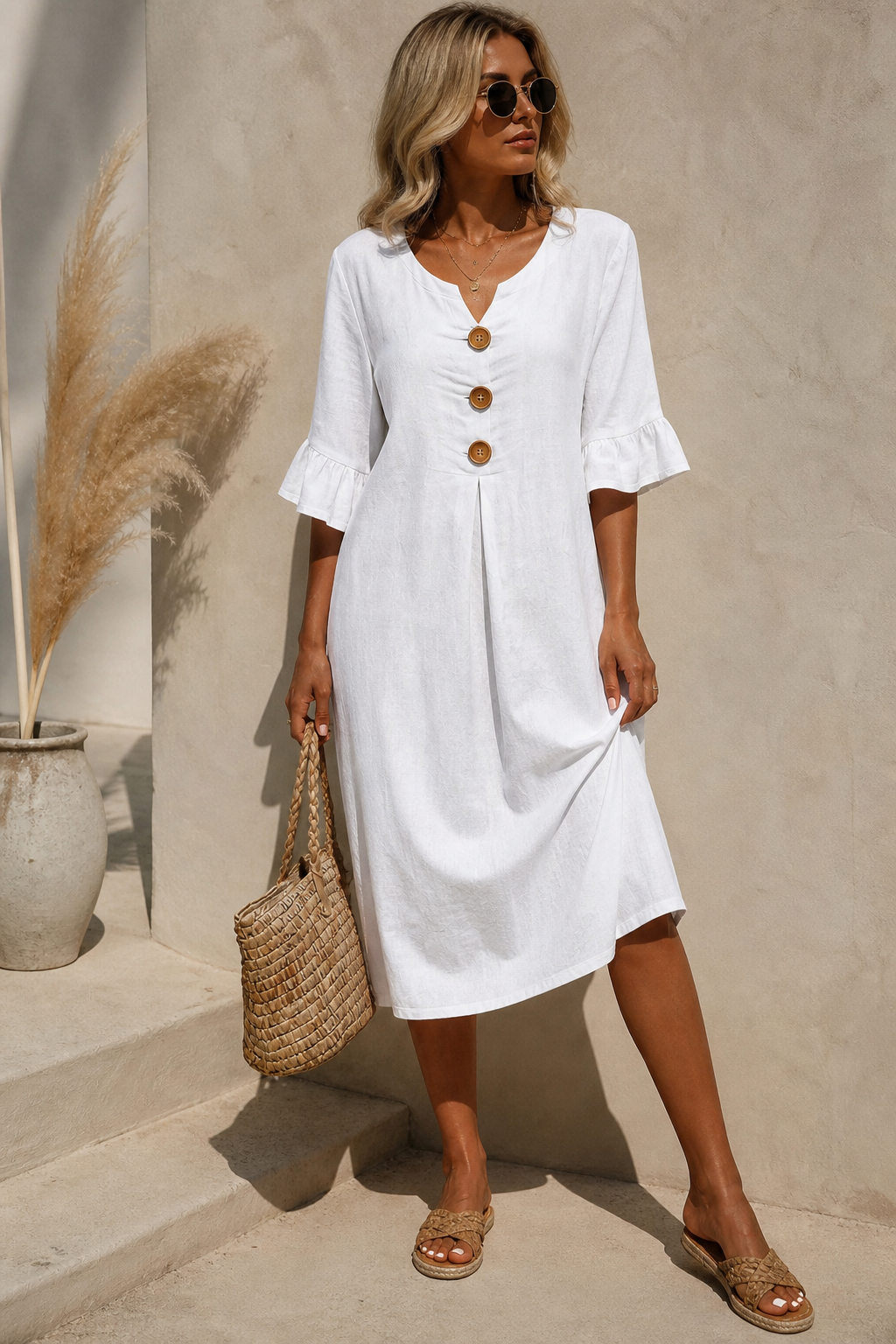 Luna | vestido informal – ligero y femenino