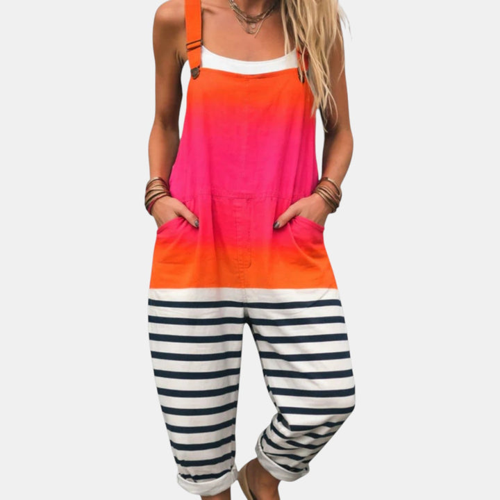 Isabella - Pantalones con peto cómodos y estampados