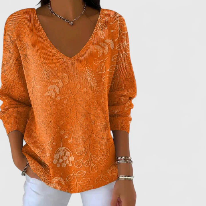 Aislyn™ | Blusa Elegante con Escote en V