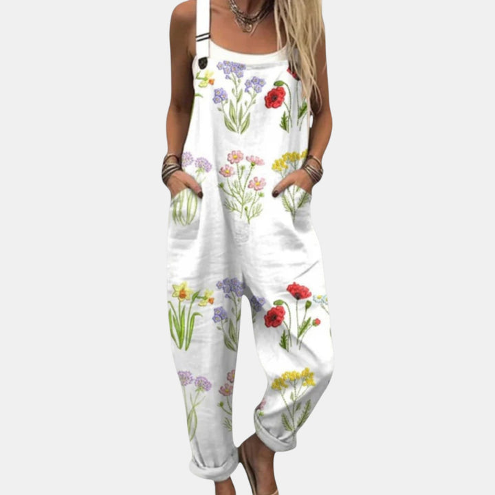 Lone - Pantalones con peto cómodos y estampados