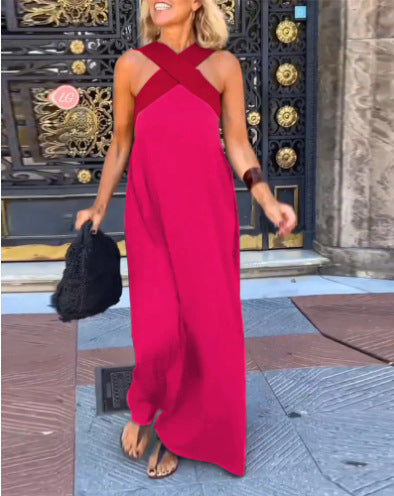 DELPHINE | Vestido con corte cruzado