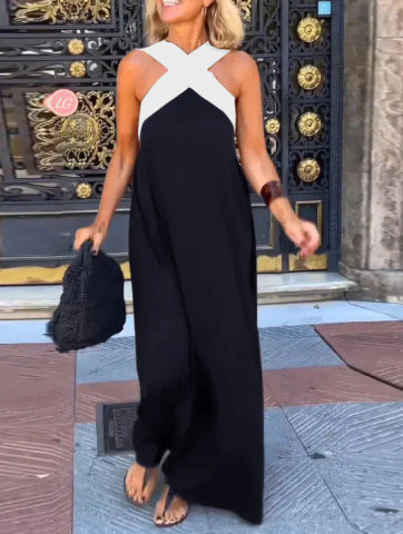 DELPHINE | Vestido con corte cruzado