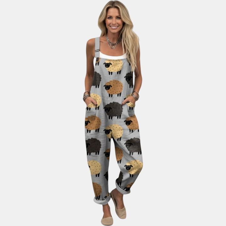 Sofie - Pantalones con peto cómodos y estampados