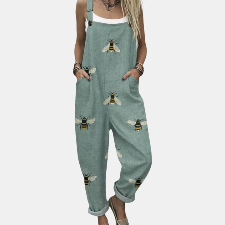 Susanne - Pantalones con peto cómodos y estampados