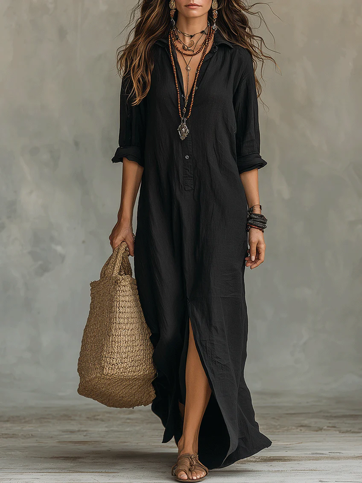 Soline™ | Vestido largo holgado