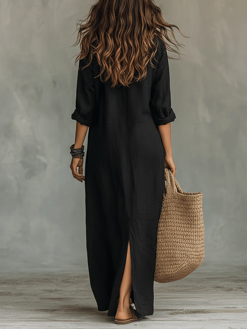 Soline™ | Vestido largo holgado