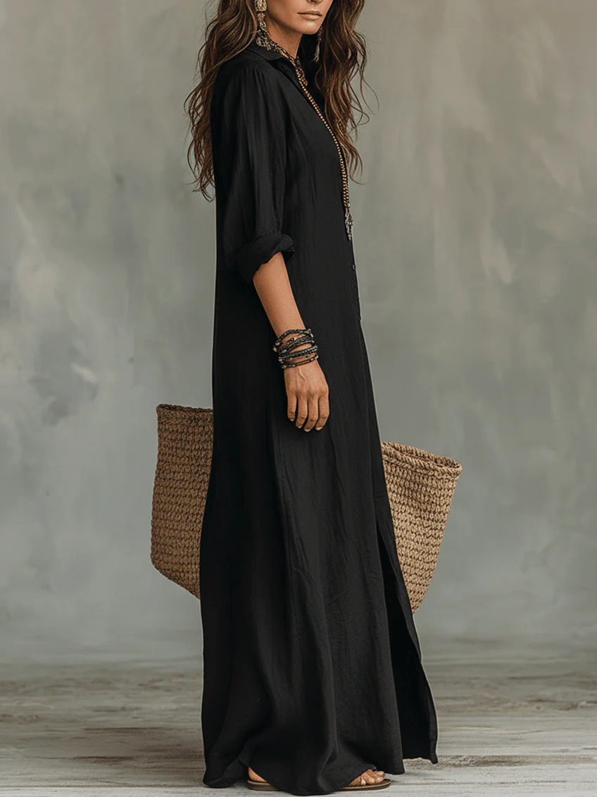 Soline™ | Vestido largo holgado