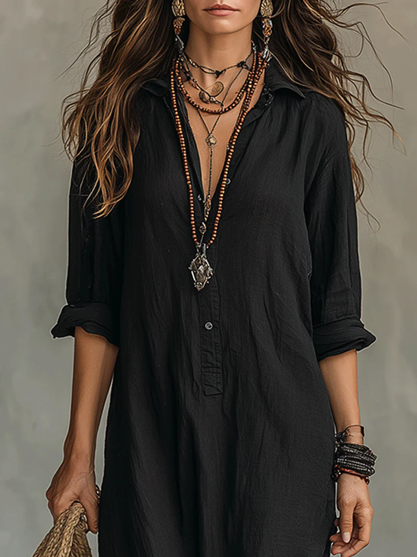 Soline™ | Vestido largo holgado