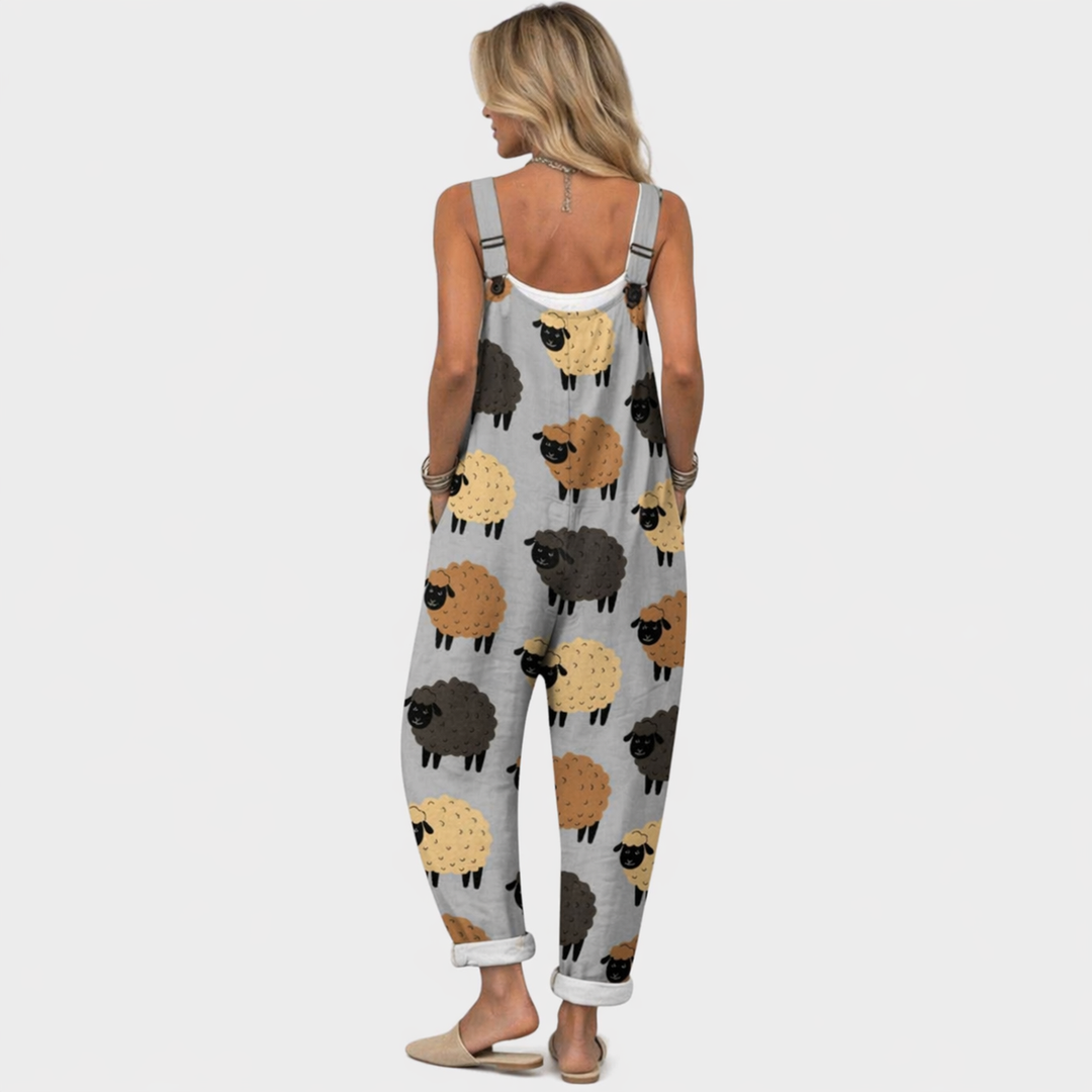 Sofie - Pantalones con peto cómodos y estampados