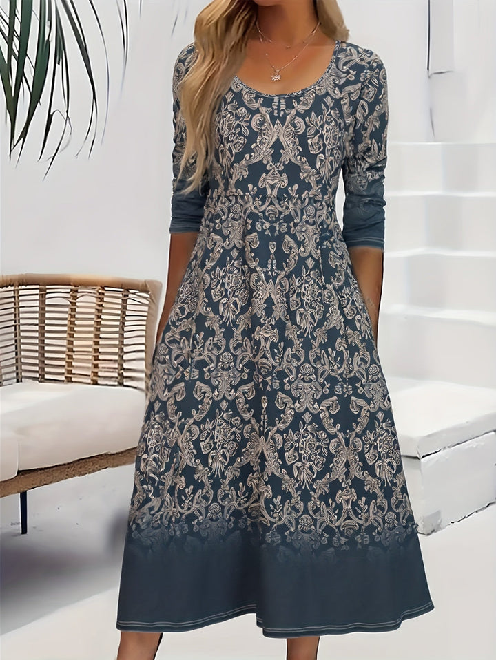 Flora | Vestido Maxi Botánico
