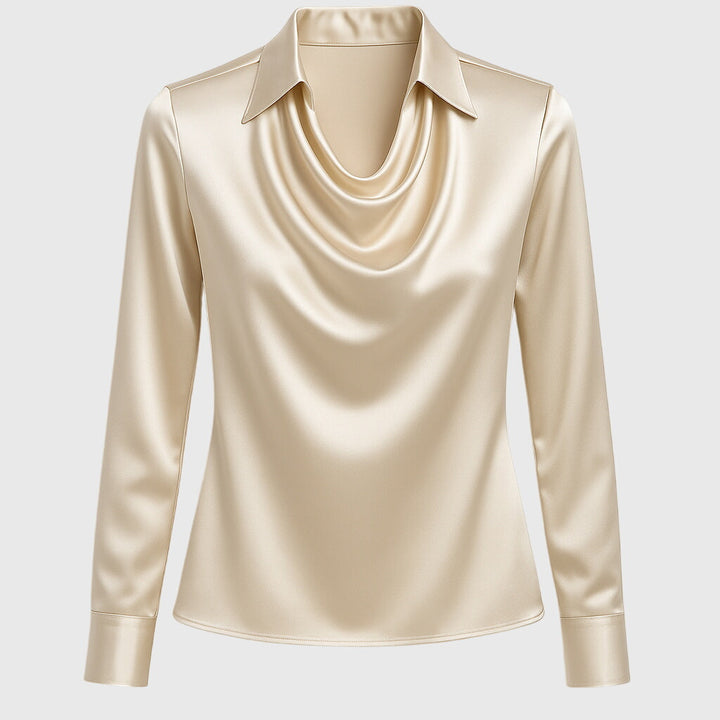 Valeria™ | Blusa Elegante con Drapeado