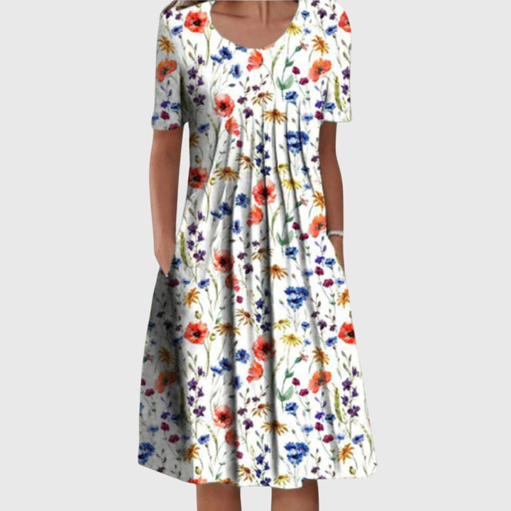 Mary™ | Vestido Elegante con Diseño Cruzado