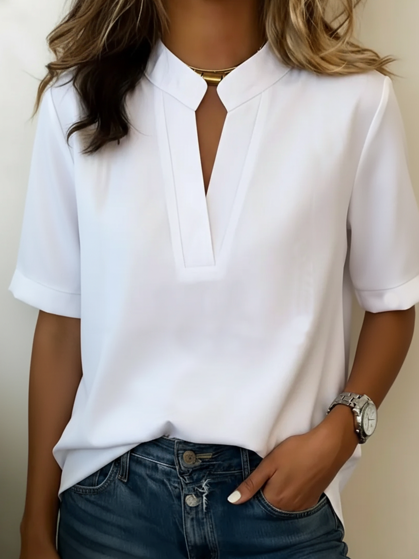 Élise | Blusa elegante con un cuello refinado