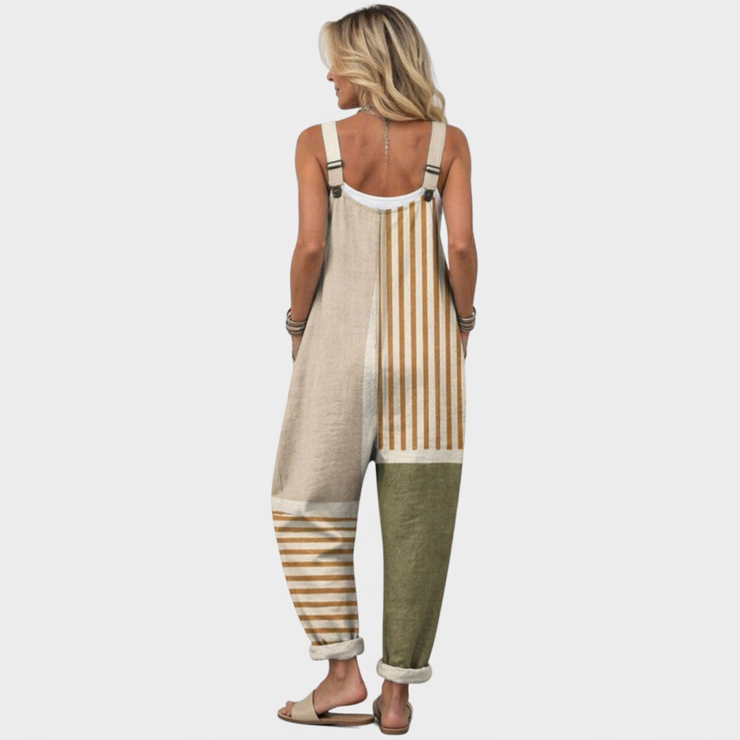 Freja - Pantalones con peto cómodos y estampados