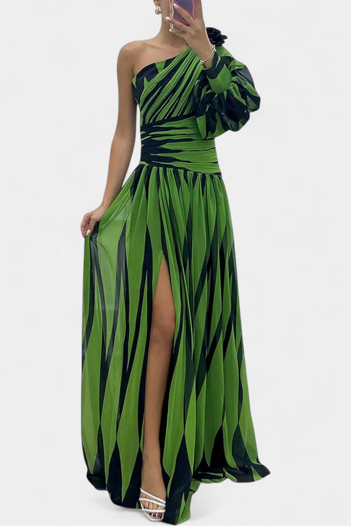 Aubryzah | Vestido Maxi Sofisticado