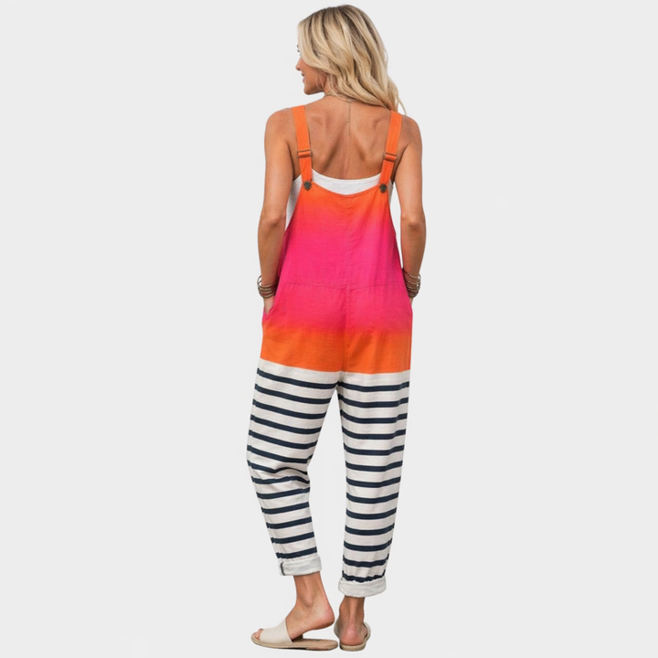 Isabella - Pantalones con peto cómodos y estampados