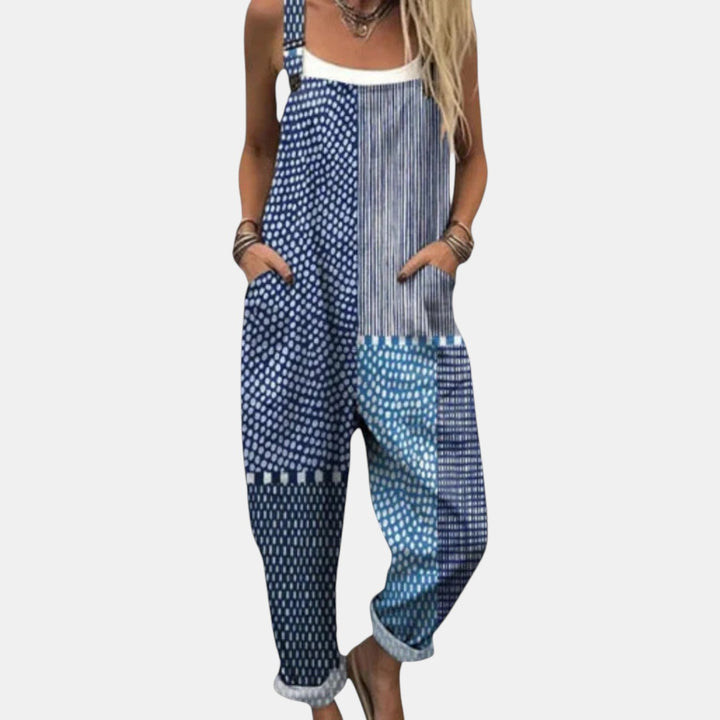 Lene - Pantalones con peto cómodos y estampados
