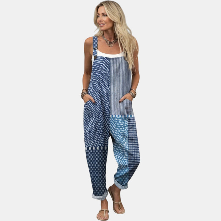 Lene - Pantalones con peto cómodos y estampados