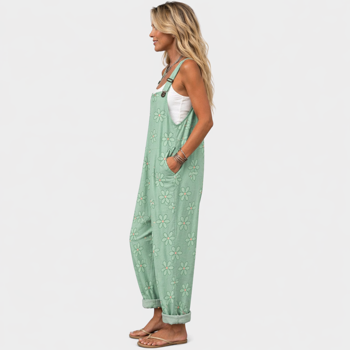 Emma - Pantalones con peto cómodos y estampados