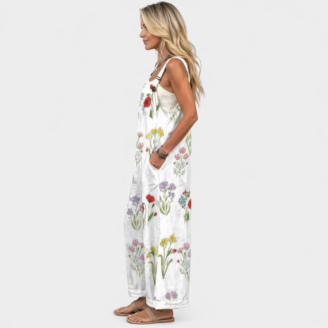 Lone - Pantalones con peto cómodos y estampados
