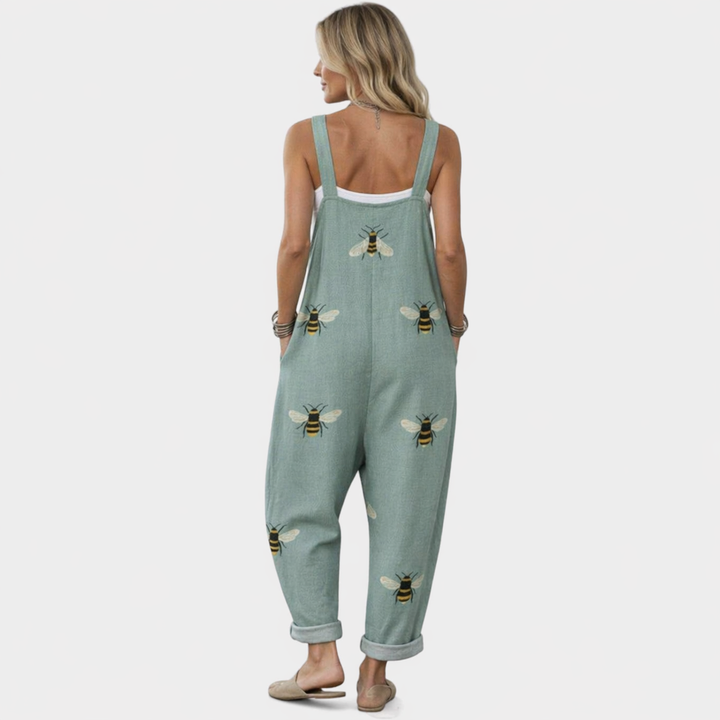 Susanne - Pantalones con peto cómodos y estampados